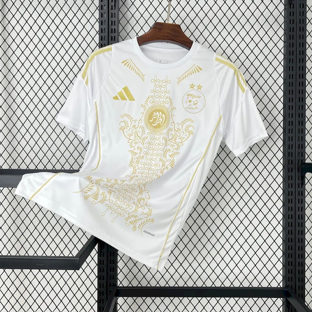 Maillot Algérie Concept "Blanc Or" 25/26